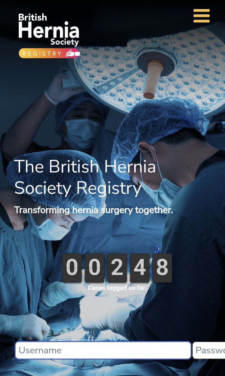 Reflecting back on 2024 and some highlights of the year. Our fantastic conference in Oxford in November and the launch of the #Hernia registry have to be top of our list.
