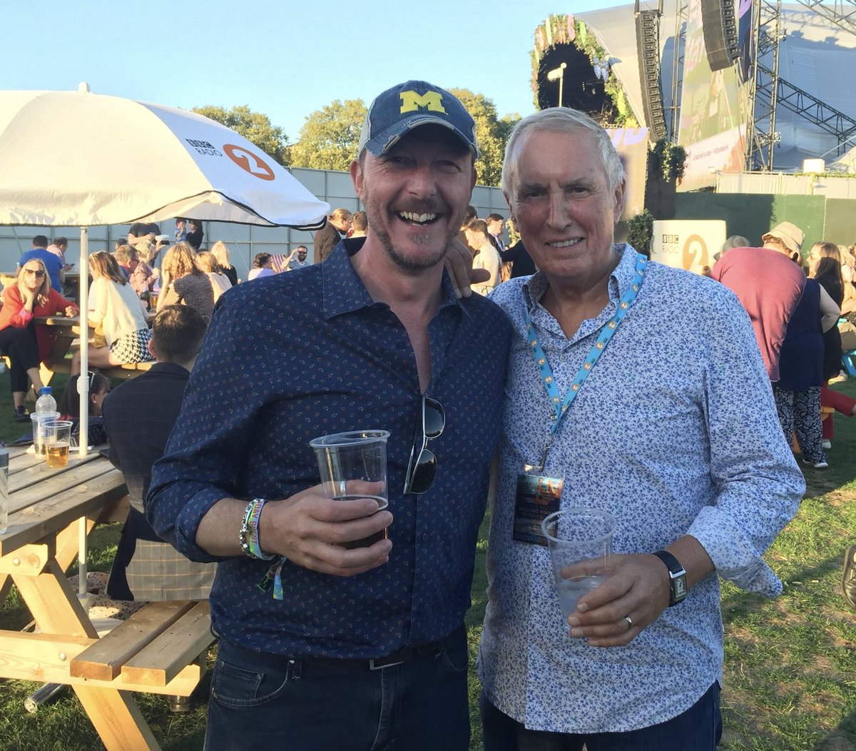 I don’t usually do this but this man was one of my three radio inspirations - him, Tommy Vance &amp; Alan ‘Fluff’ Freeman (the latter two I produced for a while). We became mates &amp; even went on a promo trip or two together. He was at my wedding… God… Rock in Peace Johnnie Walker 🙏