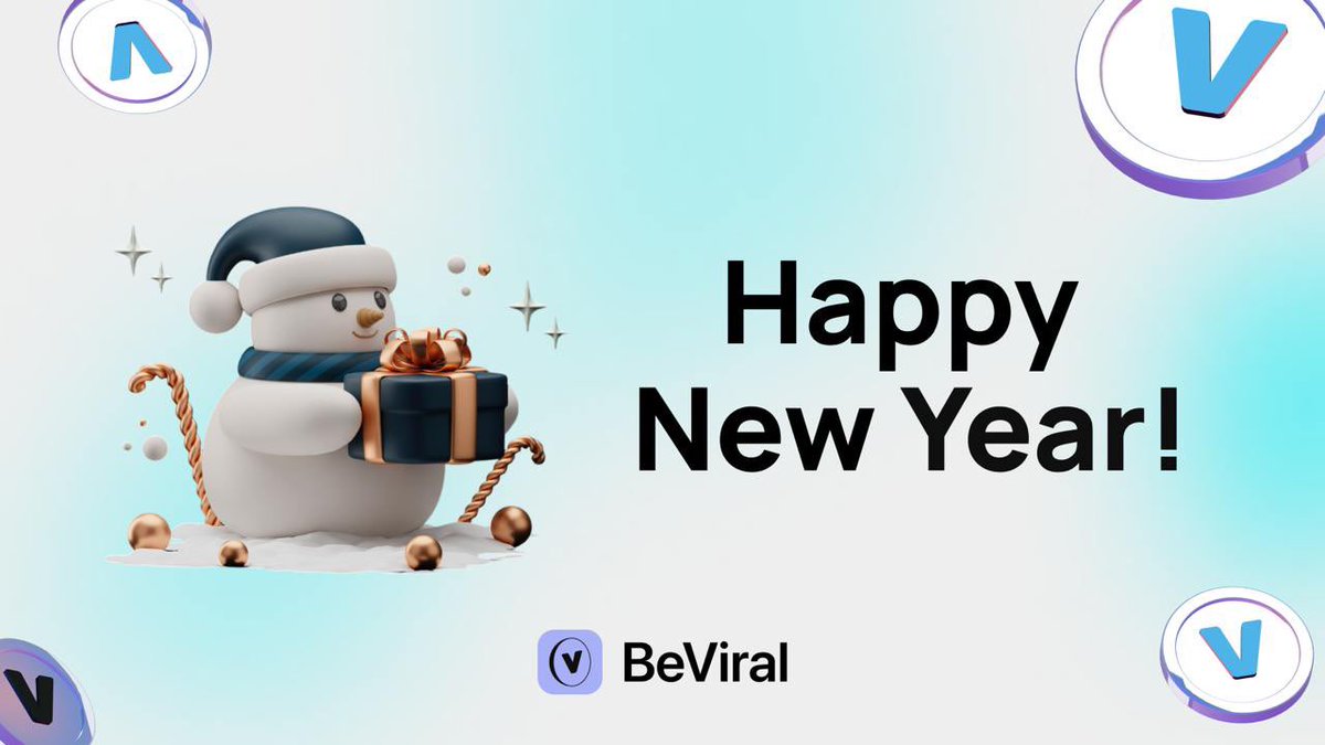 ✨ Happy New Year, BeViral Family!

🎄 Thank you for being part of our incredible journey in 2024. Your creativity and passion made our community truly special! 

Here's to more viral moments &amp; amazing achievements in 2025! 

💝 With love,
BeViral Team