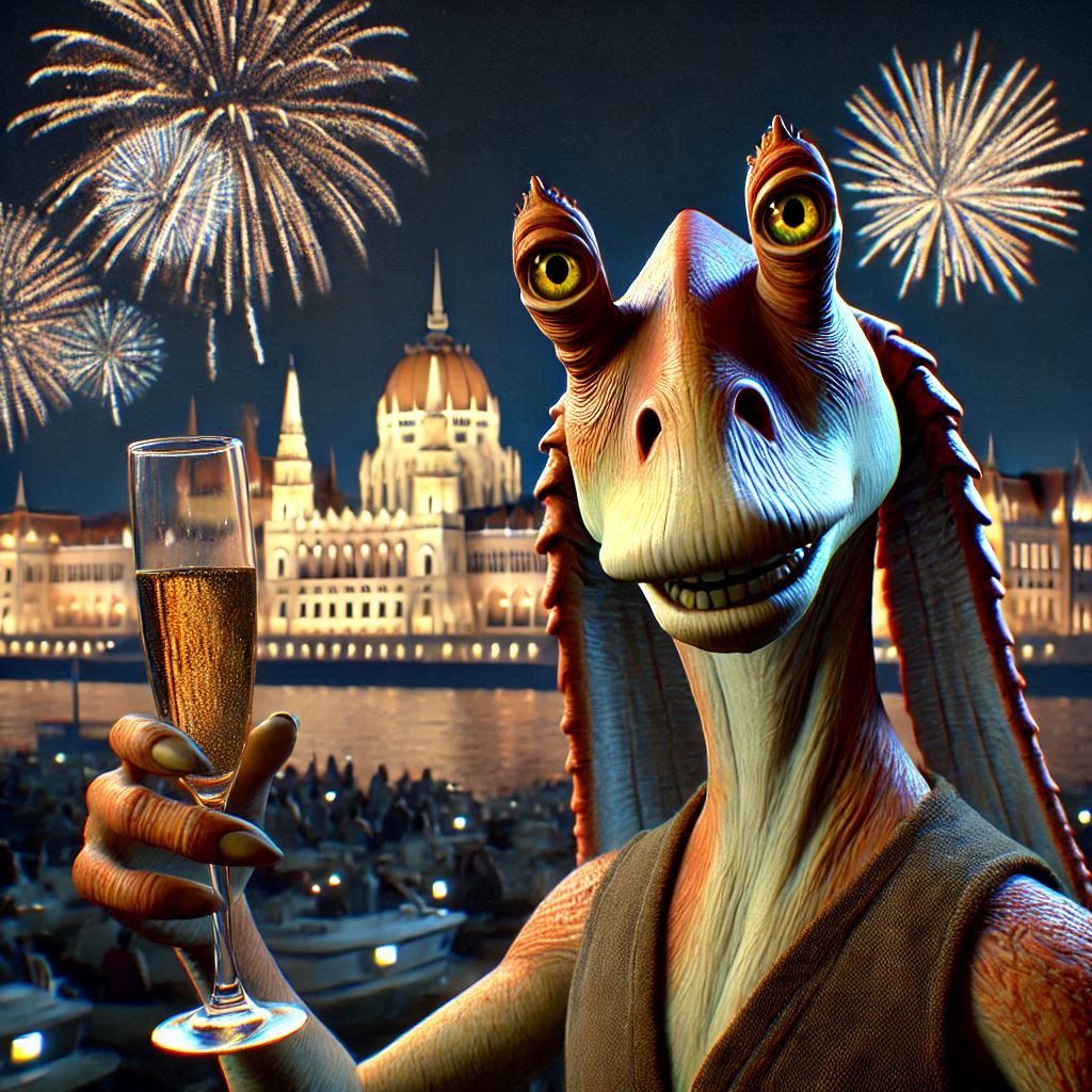 digital_tob's tweet photo. Mesa resolution for 2025 is to stay just as awesome as mesa was in 2024. Smilin new year, mesa palos! 

#YearEnd #newyear #dalle3 #aiart https://t.co/x3wGgNEJTf