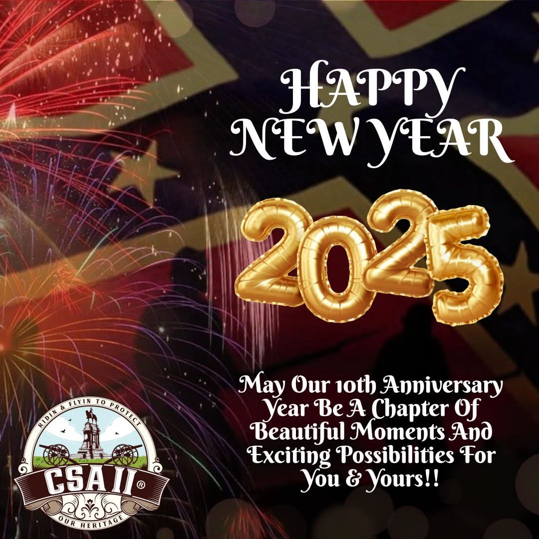 thegreatnewcsa's tweet photo. Happy New Year From CSA II®!!

Stand Tall, Stand Proud, and Never Back Down!! 

Long Live Our Proud Heritage and Our Monuments!!

Join The Fight To Save Our Heritage:
Become A Member Today:
https://t.co/j4wezgOsSg

DEO VINDICE / Heritage ~ Not Hate

#CSAII https://t.co/NRmW5XO5jP