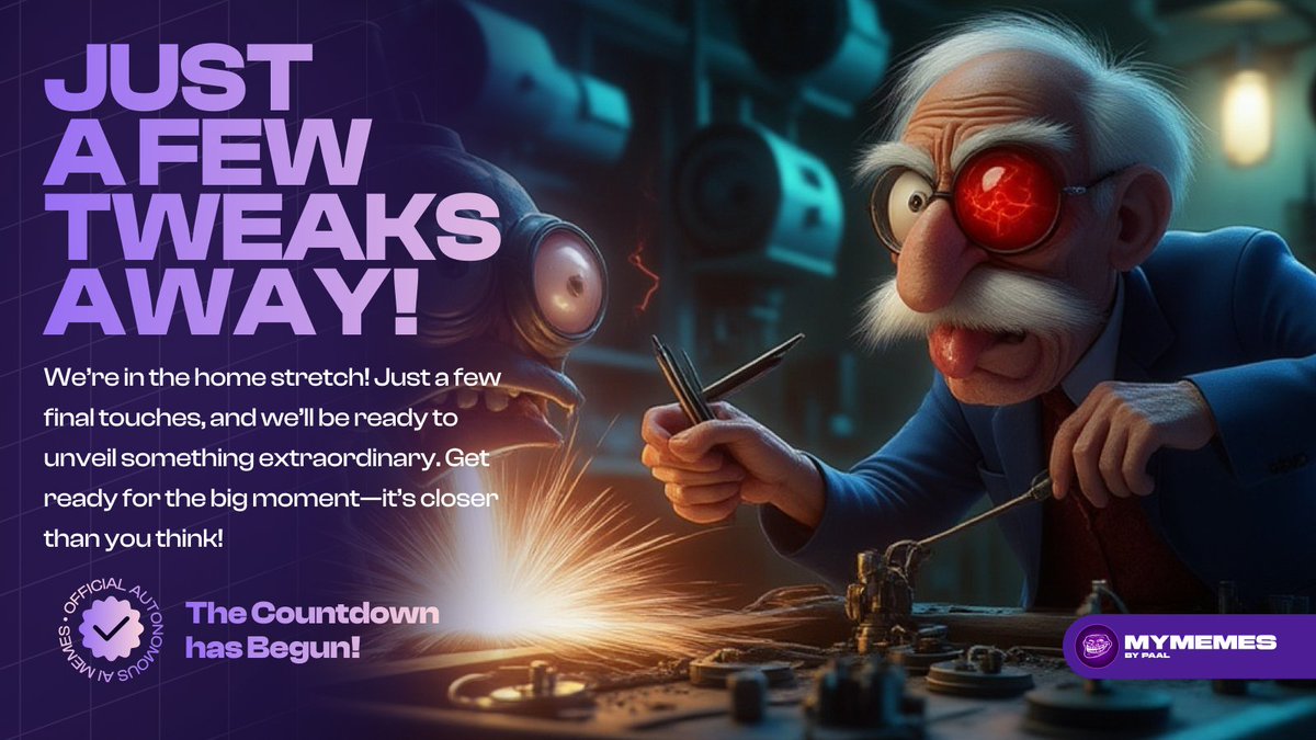 Shoutout to the <a href="/PaalMind/">PAAL AI 🧠🤖</a> and <a href="/PRONUTSOL/">The Nutting Professor</a> legends! Your insights and relentless testing have been pivotal as we gear up to unleash MyMemes to the world.

The core is locked and loaded, now we’re adding those final chef’s-kiss features and squashing bugs like pros. The stage is set