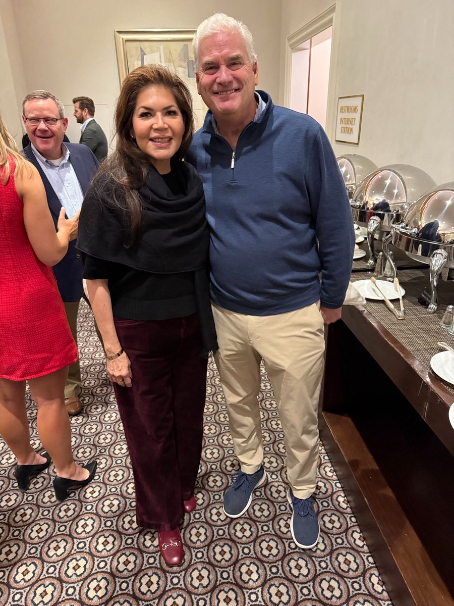 Sharing photos from recent meetings with <a href="/HouseGOP/">House Republicans</a> leaders <a href="/SpeakerJohnson/">Speaker Mike Johnson</a>, <a href="/SteveScaliseGOP/">Steve Scalise</a>, <a href="/GOPMajorityWhip/">Tom Emmer</a>, and <a href="/RepRichHudson/">Rep. Richard Hudson</a>. I congratulated them on winning the majority and spoke about the opportunity they have to finally seat the <a href="/CherokeeNation/">Cherokee Nation</a> Delegate to Congress.