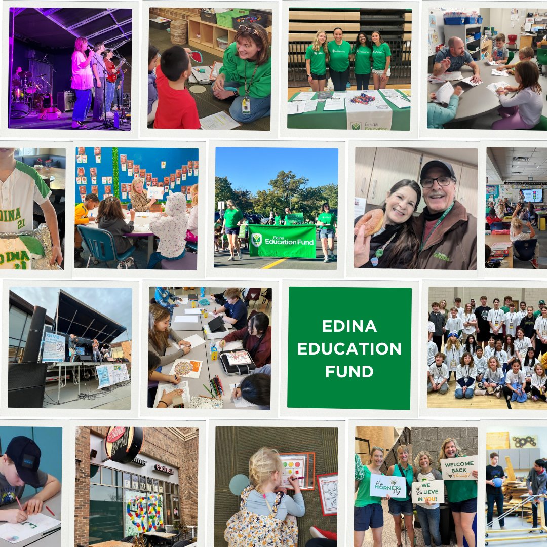 Thank you for a great year, Edina! Together we can do even more in 2025. Your tax-deductible donation helps ensure access to valuable experiences and innovative programs for all <a href="/edinaschools/">Edina Schools</a> students and staff. Direct your gift to the area of your choice: edinaedfund.org
