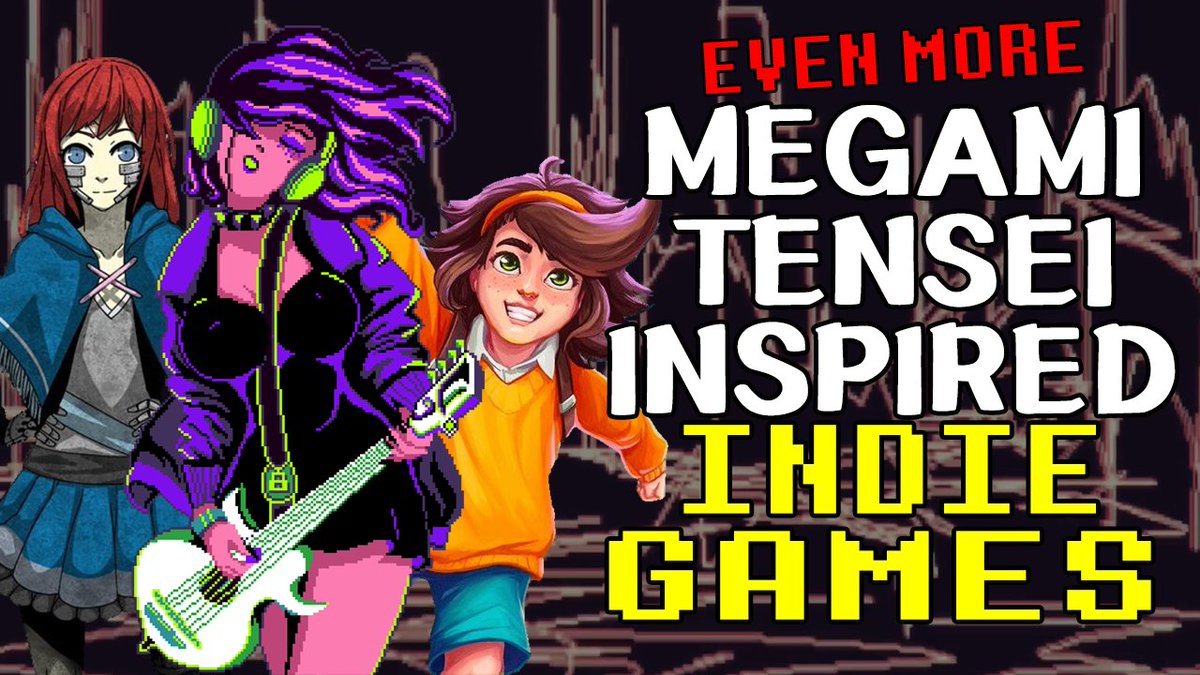 NEW VIDEO!

Just in time for the end of the year, I'm back with 5 more indie games inspired by Megami Tensei. From Persona to SMT, there are some fun and unique titles. This is the longest video I've ever done!

So, Likes and RTs greatly appreciated!

⬇️LINK BELOW⬇️
