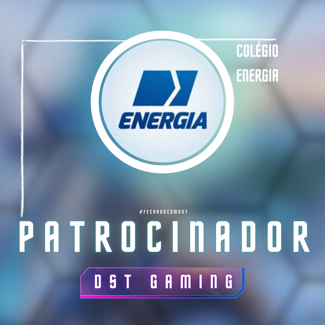 DSTGam1ng's tweet photo. 🚨✍️⚡ POTÊNCIA MÁXIMA: DST GAMING + COLÉGIO ENERGIA! 🎮💡 A DST Gaming acaba de fechar parceria com a nova patrocinadora master: Colégio Energia! 🏫✨ Agora, talento e conhecimento caminham lado a lado rumo ao topo! Bem-vindos ao time! 🏆🔥 #DSTGaming #EnergiaéDST #GoDST https://t.co/YFx7IAI4HK
