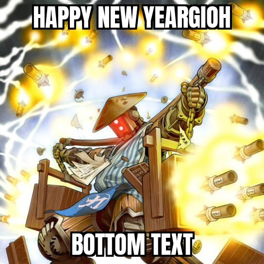 And I'll end my turn