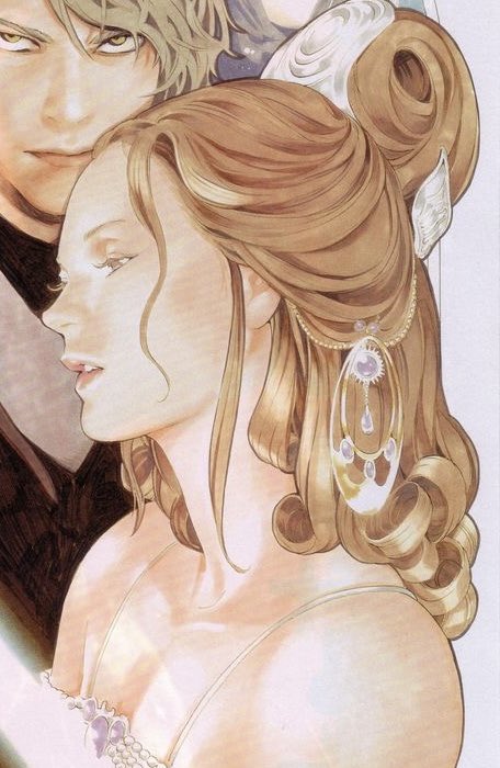 thinkernaberrie's tweet image. anakin &amp;amp; padmé by takeshi obata, the manga artist for death note