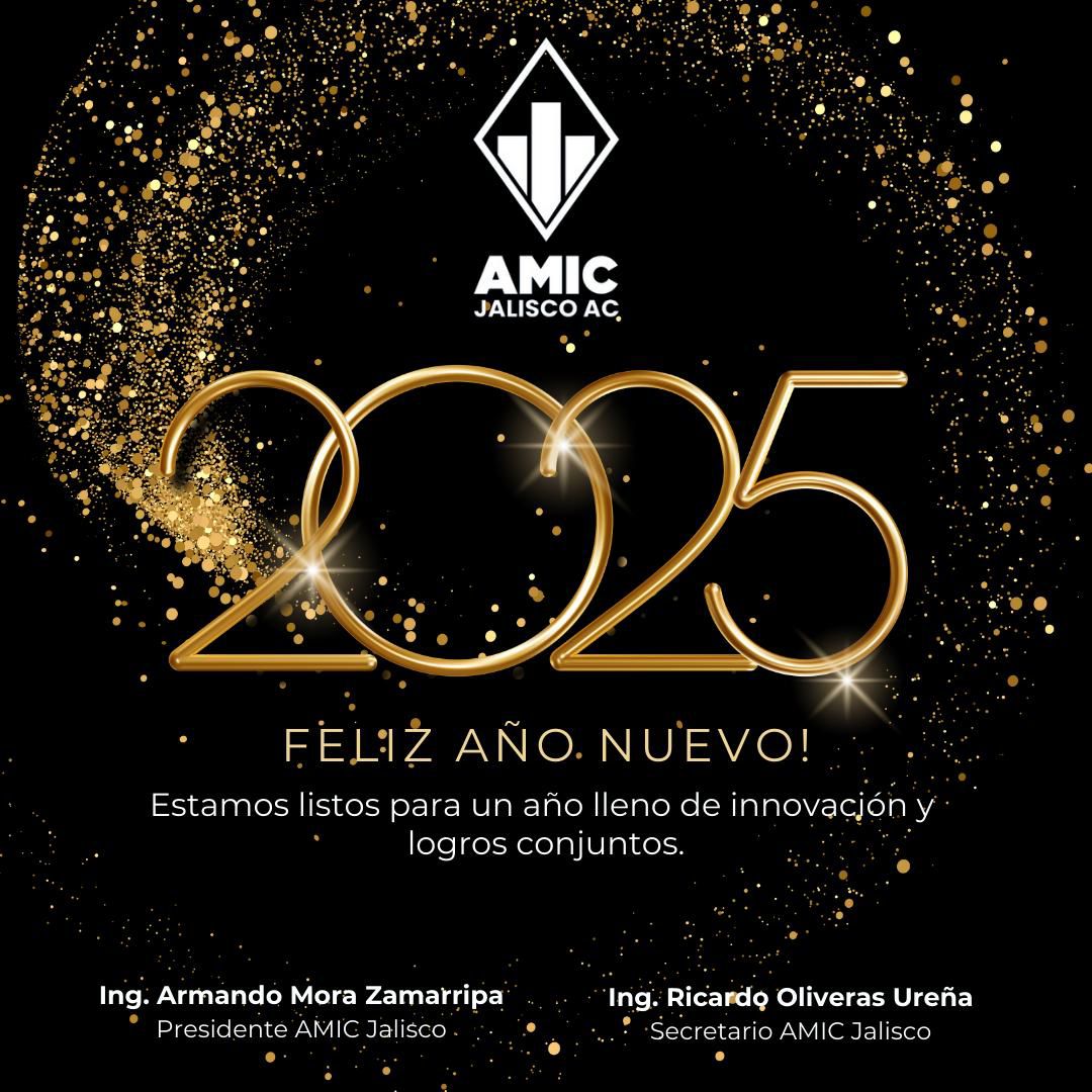 El inicio de un año es una buena oportunidad para replantear metas. 
La AMIC Delegación Jalisco les desea un feliz año nuevo, que se cumplan los propósitos y tengan una positiva incidencia en nuestro entorno y nuestra comunidad.

<a href="/AMICNacional/">AMIC Nacional</a> <a href="/AmicJalisco/">AMIC Jalisco</a>