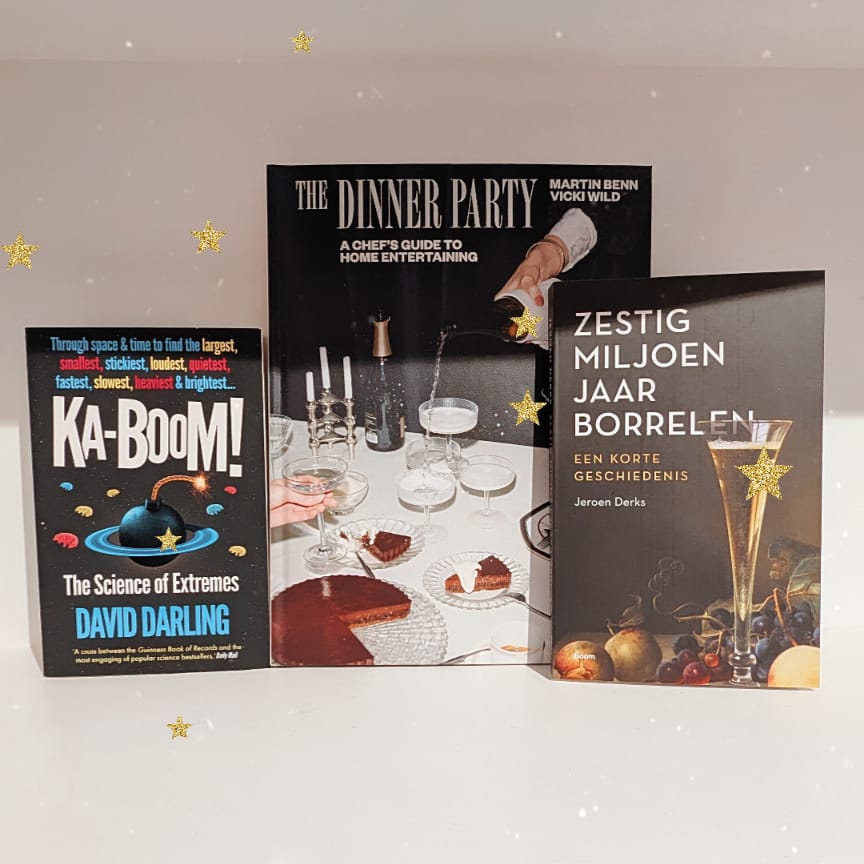 Athenaeum's tweet photo. Ka-boom! Athenaeum wenst iedereen een gelukkig nieuw jaar met veel liefde, gezondheid en inspirerende boeken. 🕛🥂🎆 Tot in 2025! 📚📈✨ https://t.co/yk6TTXhnV8