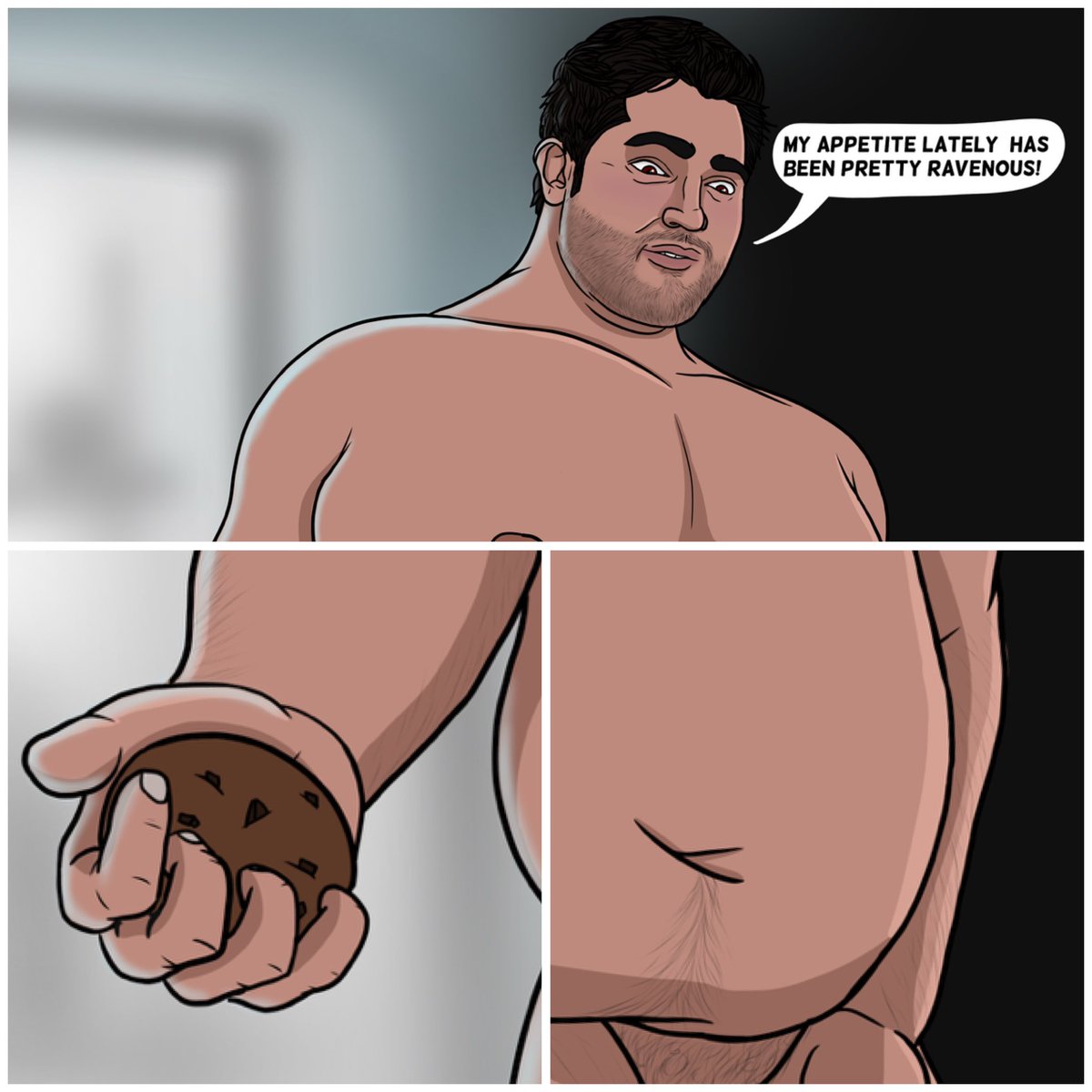 ChubbyDrawer's tweet photo. Now on patreon! Chubby Derek Hale! #maleweightgain #fat #chubby #thick #gainer #gainerart #chubart #fatart #bigboy #bigbelly #fatter #curvy https://t.co/2jBYDyCqmR