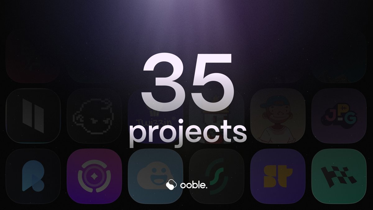 This year, we worked with 35 projects 🤯

...helping them enhance their interface and branding. Proud to shape better Web3 experiences, 2025 here we come! ✨
