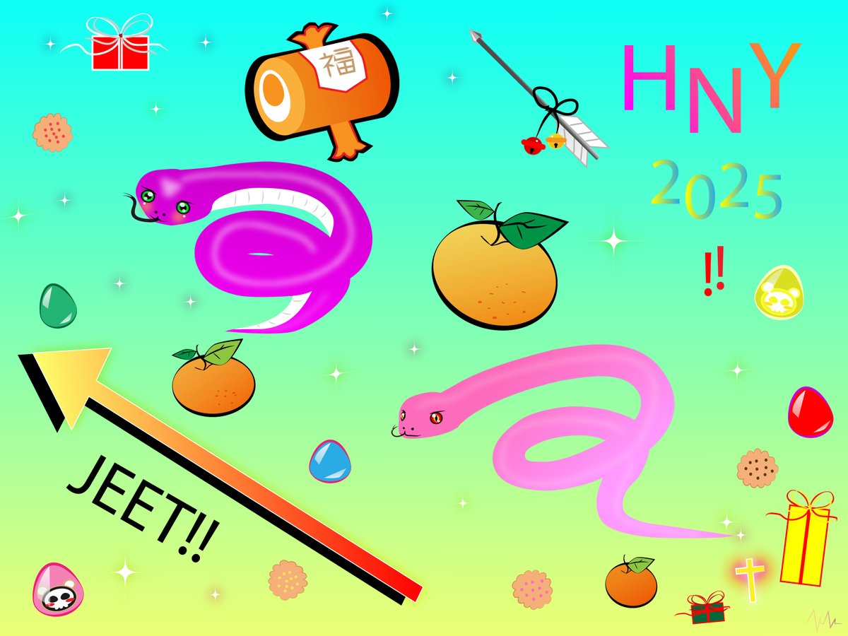 MaJoy_Loretta's tweet photo. Happy New Year!!
Wishing all the best, better x better year to come ~ Healthy💪+Wealthy💰!Yeah!!😆
สุขสันต์วันปีใหม่ 2025 !! 
ขอให้มีแต่สิ่งดีๆ ดีขึ้น x ดีขึ้นในปีต่อๆ ไป ~ สุขภาพแข็งแรง💪+ร่ำรวย💰ใช่เลย😆!!

#HappyNewYear2025 https://t.co/q6CPNAvrUk