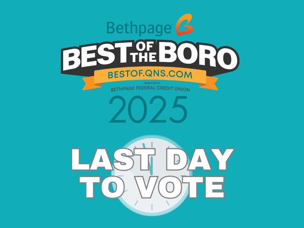 THIS IS IT! Last chance to vote! 🗳️☑️

Make sure to vote for your favorite businesses in the Bethpage Best of the Boro 2025 contest!

Make those last votes count! 
bestof.qns.com

qns.com/2024/12/queens…

Brought to you by @lovebethpage