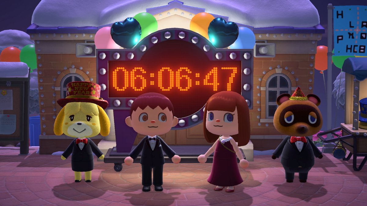 Einen besinnlichen Beschluss und guten Start ins Neue Jahr 2025!  #AnimalCrossing #ACNH