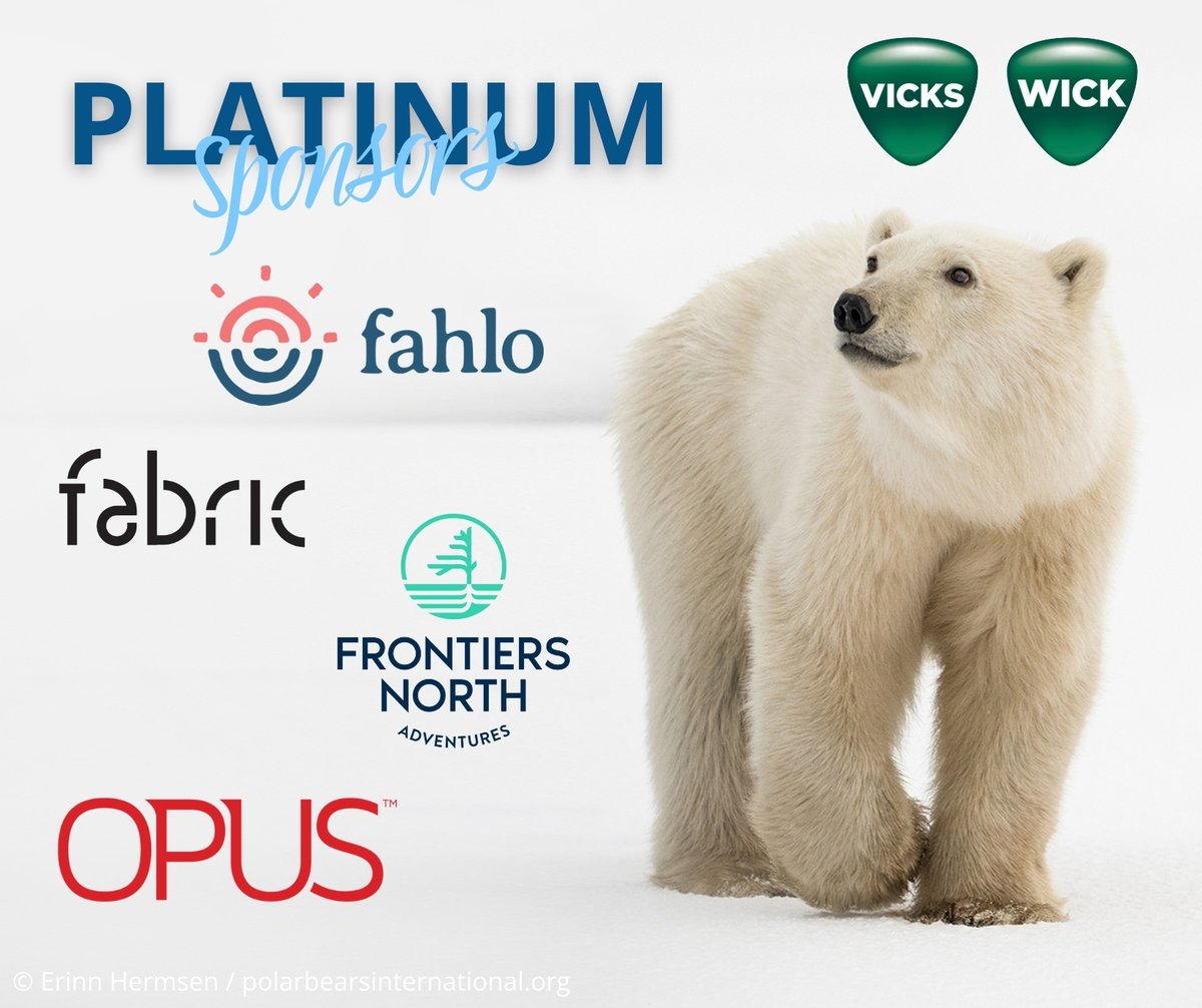 Polar Bears International (@polarbears) on Twitter photo We are beyond grateful for all the people and organizations that support our work. We are especially grateful for our Platinum Sponsors—thank you!
<a href="/fabricstudiosla/">Fabric Studios</a>
<a href="/myfahlo/">Fahlo</a>
<a href="/FrontiersNorth/">Frontiers North</a>
<a href="/OpusTechUK/">Opus Technology</a>
VICKS/WICK (<a href="/katjes_official/">Katjes</a>) We are beyond grateful for all the people and organizations that support our work. We are especially grateful for our Platinum Sponsors—thank you!
<a href="/fabricstudiosla/">Fabric Studios</a>
<a href="/myfahlo/">Fahlo</a>
<a href="/FrontiersNorth/">Frontiers North</a>
<a href="/OpusTechUK/">Opus Technology</a>
VICKS/WICK (<a href="/katjes_official/">Katjes</a>)