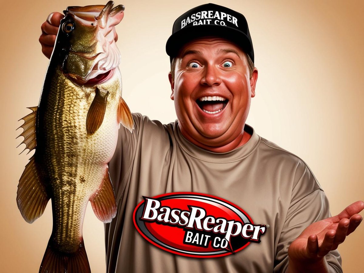 Be happy in the New Year like this guy!
Use BassReaper Baits 
Catch your personal best in 2025