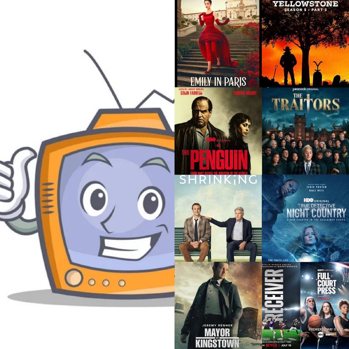 🚨🆕 I'm going on 📻 <a href="/Y100FM/">Y100</a> with <a href="/ScottNSports/">Scott Nolte </a> 𝐍𝐎𝐖 for 📺 #TVTuesday to discuss the 🥇best TV shows of 2024.

🎧 𝐋𝐈𝐒𝐓𝐄𝐍 𝐍𝐎𝐖 🔊

🗣“Play KUYY" or "Play Y100"

📱💻 radio.securenetsystems.net/cwa/index.cfm?…