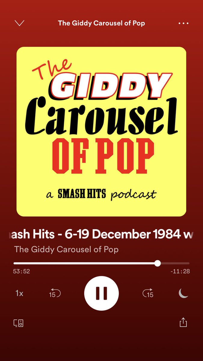 Chris Shaw (@chrisshaweditor) on Twitter photo โญ๏ธ 6: The Giddy Carousel of Pop
Another great format. Guests pick a copy of Smash Hits magazine and go through the issue page by page. From the publication that brought us the phrase, โFab Macca Wacky Thumbs Aloftโ๐๐
<a href="/GiddyPopPod/">๐ The Giddy Carousel of Pop ๐ </a> โญ๏ธ 6: The Giddy Carousel of Pop
Another great format. Guests pick a copy of Smash Hits magazine and go through the issue page by page. From the publication that brought us the phrase, โFab Macca Wacky Thumbs Aloftโ๐๐
<a href="/GiddyPopPod/">๐ The Giddy Carousel of Pop ๐ </a>