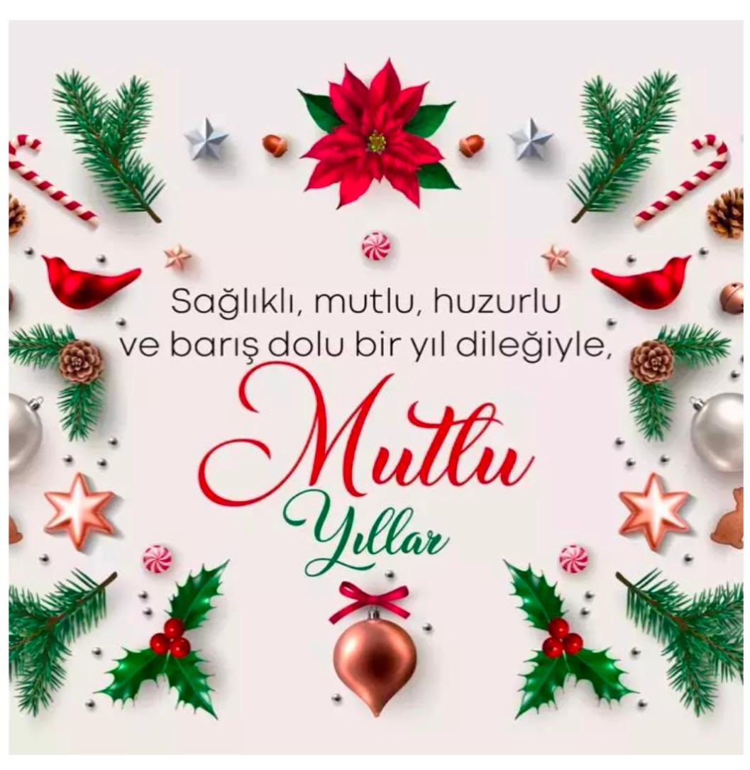 İyi yıllar dilerim herkese ❣️