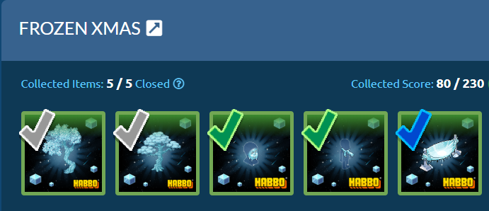 🎇Happy new year giveaway #Habbo 🎆 ALL HOTELS

🎆1 WINNER 🎆
The prize is all the frozen xmas collection NFT 👇

How to enter:
- RT + ❤️ this post 
- tag ur friends and wish them a happy new year!
-u must have a m3tam4sk wallet
- follow me (optional)

Ends Jan 5th
Good Luck!🎆