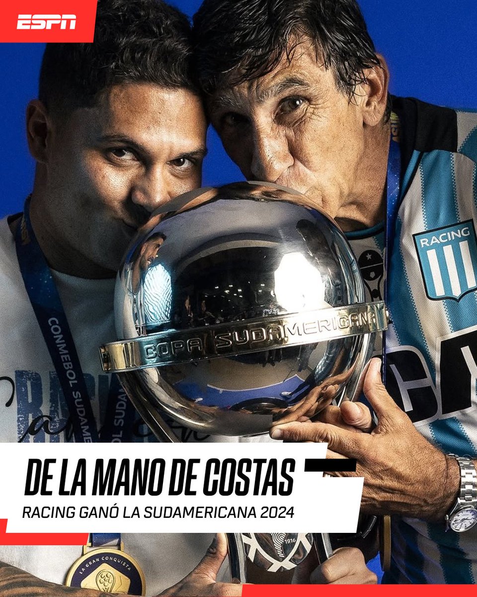 ESPNArgentina's tweet photo. EL MEDALLERO DEL 2024 ⚽🏅

Un repaso de los clubes argentinos que salieron campeones en el año. 👏

🏆🏆 Estudiantes 
🏆 River
🏆 Racing
🏆 Vélez
🏆 Central Córdoba https://t.co/CqnETPnOJ8