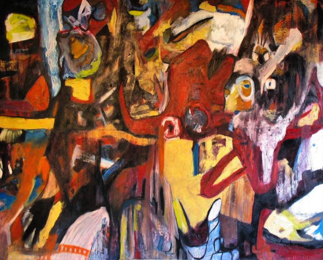 eteachc11's tweet photo. Bonus Day (Leap Year). 12/31/24. “Ending”. Shahrokh Roland-Khosravi. Abstract piece based on this@philosophy of the artist: “An important element in my work is the challenge of the unknown within myself and my art work.” #artworkoftheday365 https://t.co/5yWM9vtG5Q