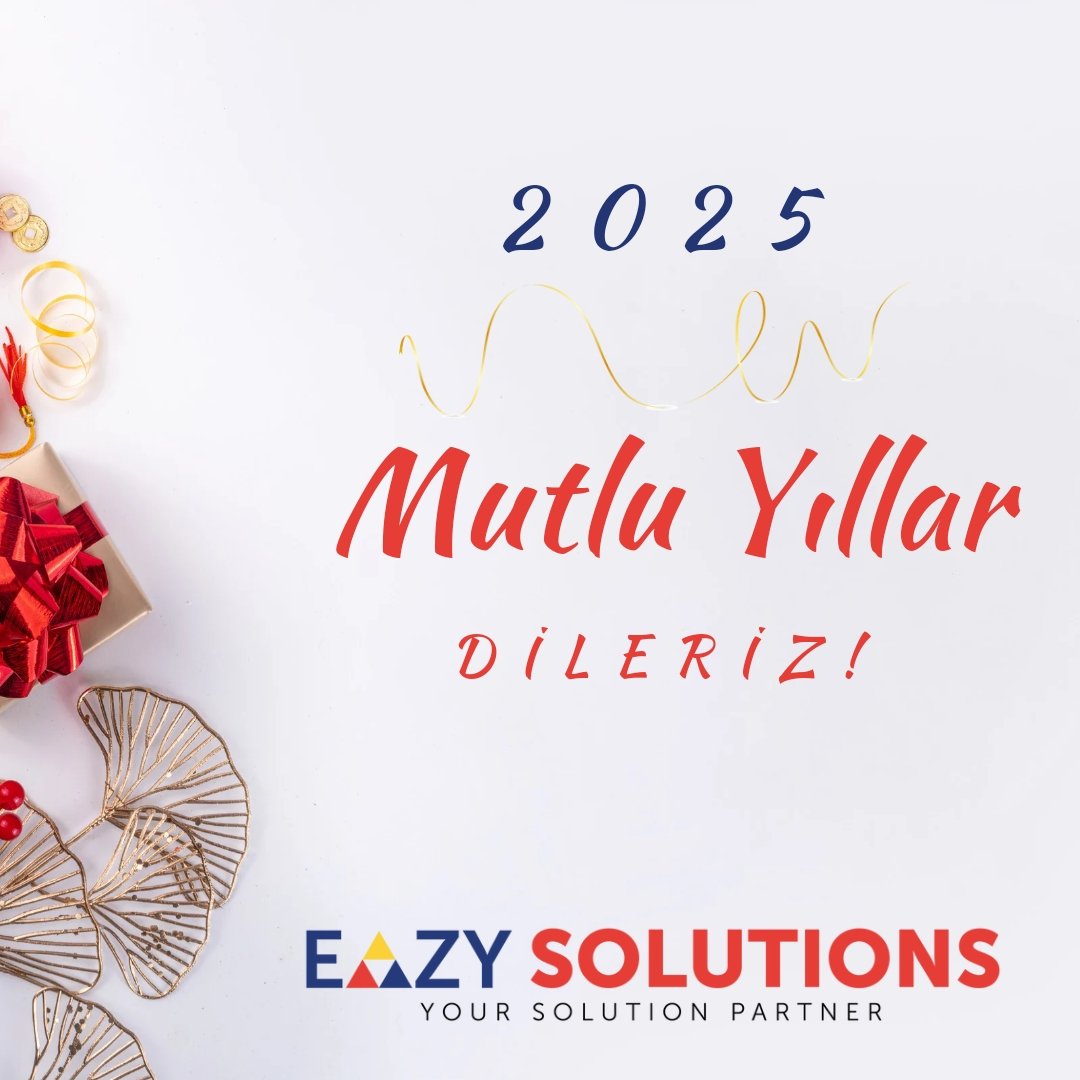 Sevdiklerinizle birlikte sağlıklı, mutlu ve huzurlu bir yıl geçirmenizi dileriz. Yeni yılınız kutlu olsun!