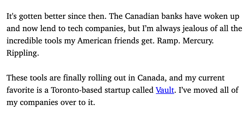 Appreciate the shoutout <a href="/awilkinson/">Andrew Wilkinson</a> 🫡 

Tons more coming in 2025