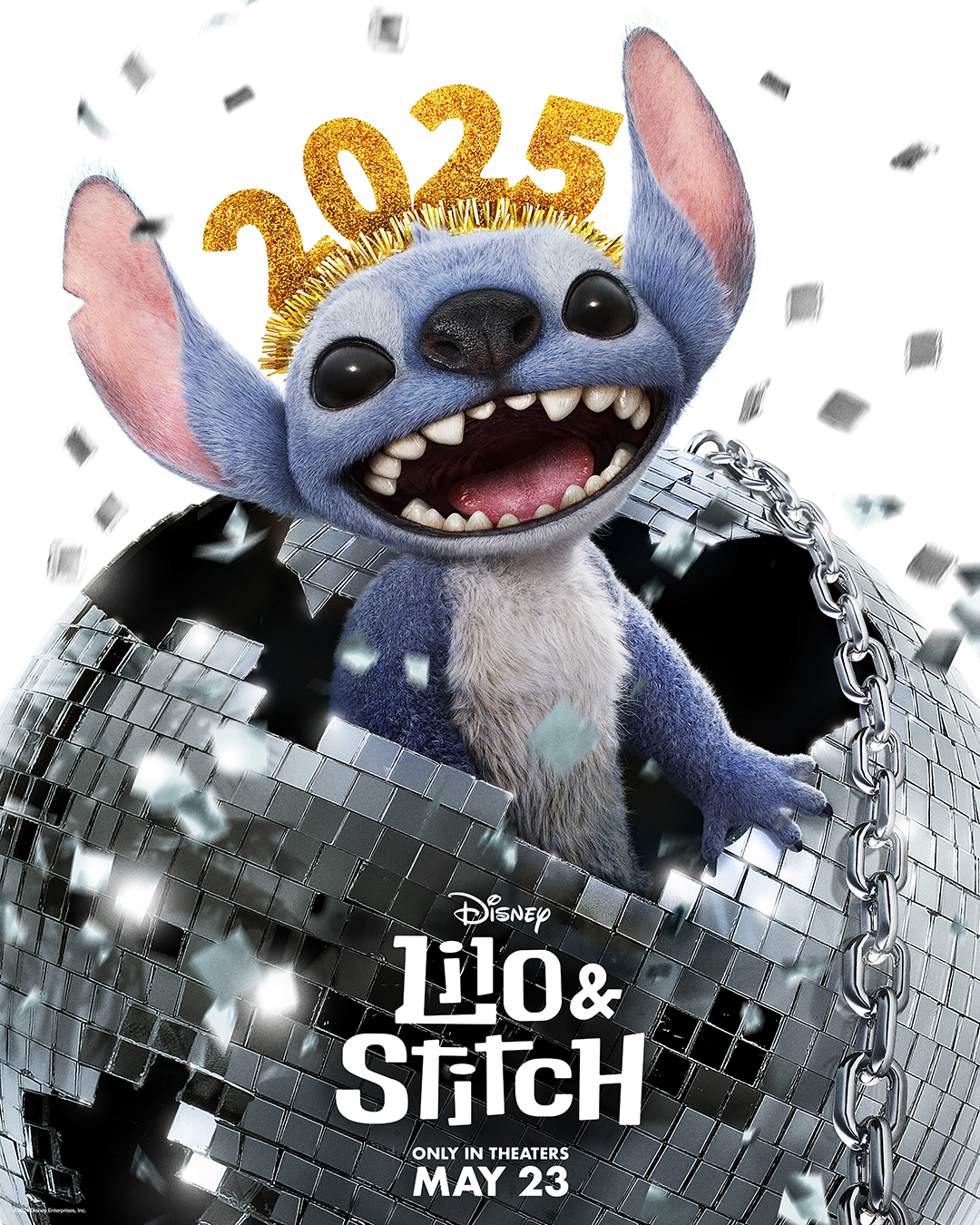 Gelukkige nieuwjaar 2025 van Lilo & Stitch 