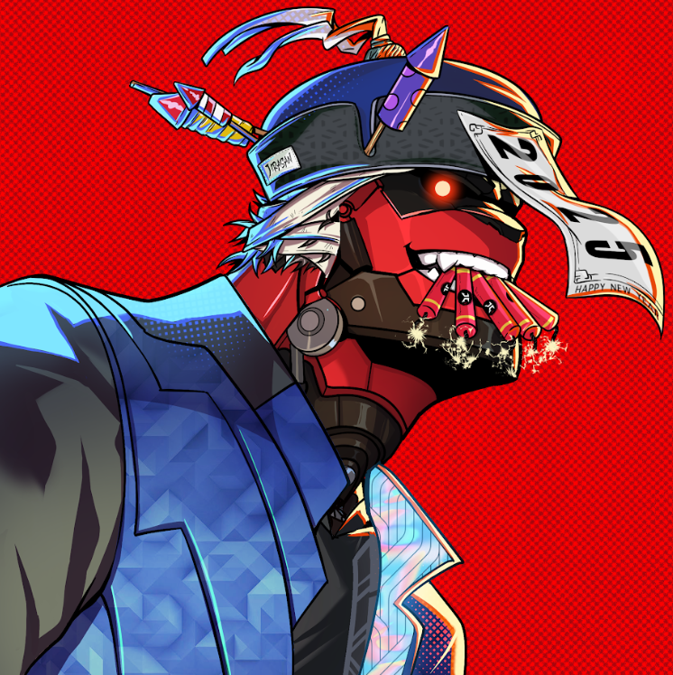 Dadujex's tweet image. Wishing you all a Ji-RAWRING 2025! 

Let’s kick off the year with respect, gratitude and unstoppable RED energy. 

You know the drill. #PaintItRed