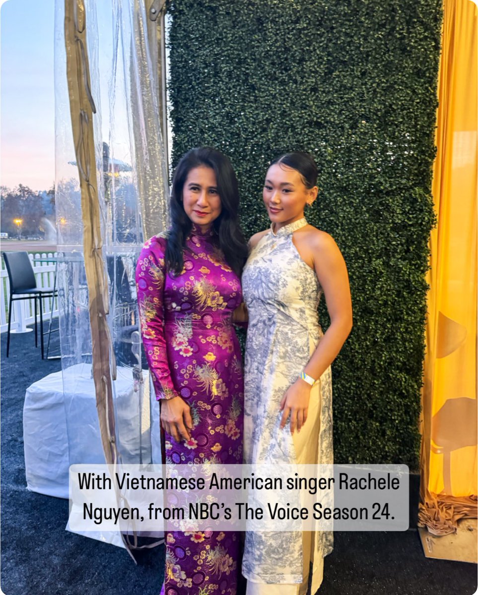 OCComestibles's tweet photo. This past weekend, I had the honor of going behind the scenes of the Vietnamese American “Journey of Dreams” @rose_parade float, brought to life by @love2yeu and @aes_creative. Seeing the intricate process up close was truly humbling.

I was also honored to meet @itsrachelewin from @nbcthevoice, season 24, and hear inspiring words from Vietnamese icons @thekieuchinh and @leynanguyentv. Their presence reminded me of how far we’ve come as a community and the dreams we continue to pursue.

This float isn’t just a beautiful work of art; it’s a powerful symbol of our Vietnamese community’s resilience, achievements, and the dreams our parents sacrificed so much for us.

So be sure to watch it on New Year’s Day to see this beautiful float proudly representing the Vietnamese American community. Thank you for allowing me to be a part of this unforgettable journey! Happy New Year!
