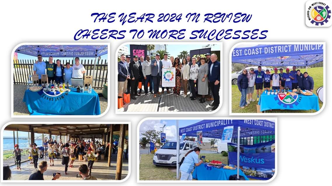 2024 was an outstanding year for our Tourism unit. Our Tourism Marketing team assisted our Local Tourism offices and the Weskus Regional Tourism organization to market our region to prospective visitors at events, expos and trade shows.

#Weskus
#WeskusSouthAfrica

<a href="/WeskusTourism/">Weskus Tourism</a>