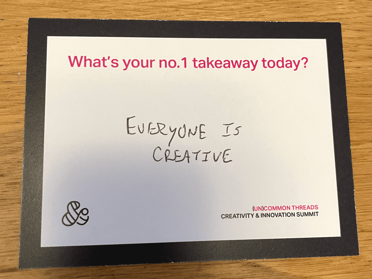 BizArtsNL's tweet image. On Day 7 of the 12 Days of Creativity, here’s a simple truth: Everyone is creative.

How do you bring creativity into your everyday life?  #12DaysOfCreativity #UncommonThreads #EveryoneIsCreative