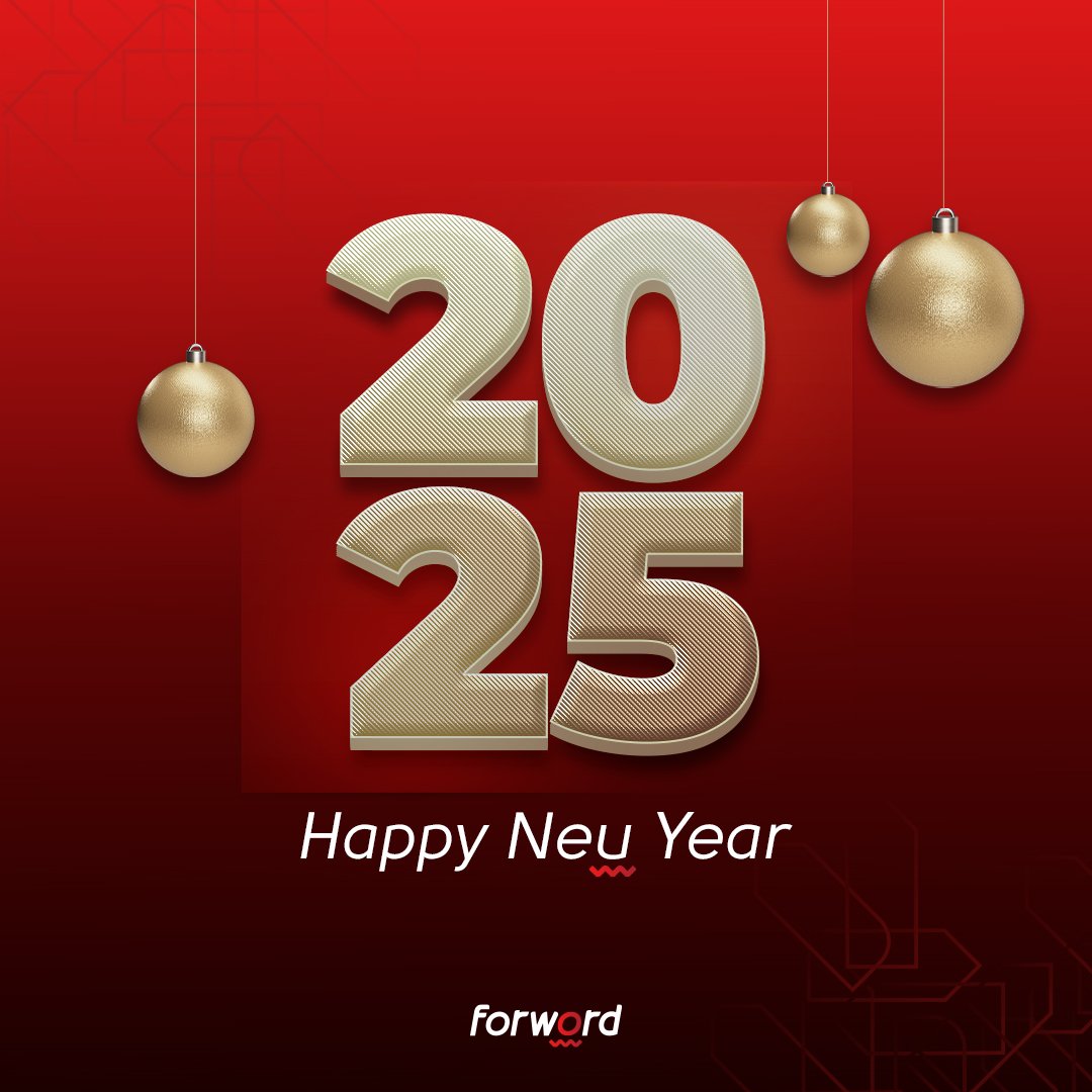 forwordlb's tweet image. Wishing you a successful and fulfilling 2025. 
Happy New Year!

 #forword #happynewyear2025