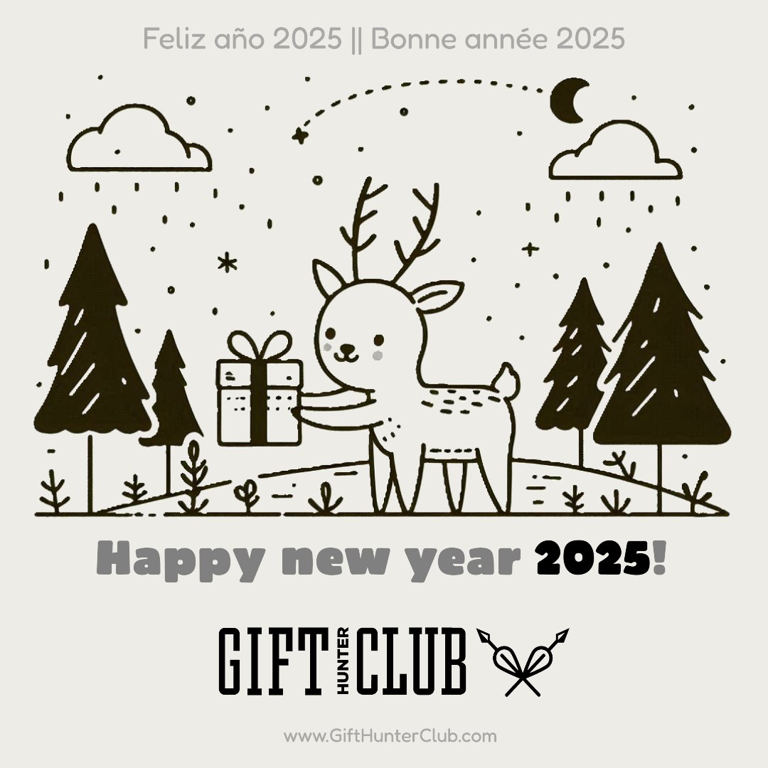 GHC_es's tweet photo. ¡¡Feliz año nuevo 2025, gift hunters!!
🎁 https://t.co/6DfWdYkNW6