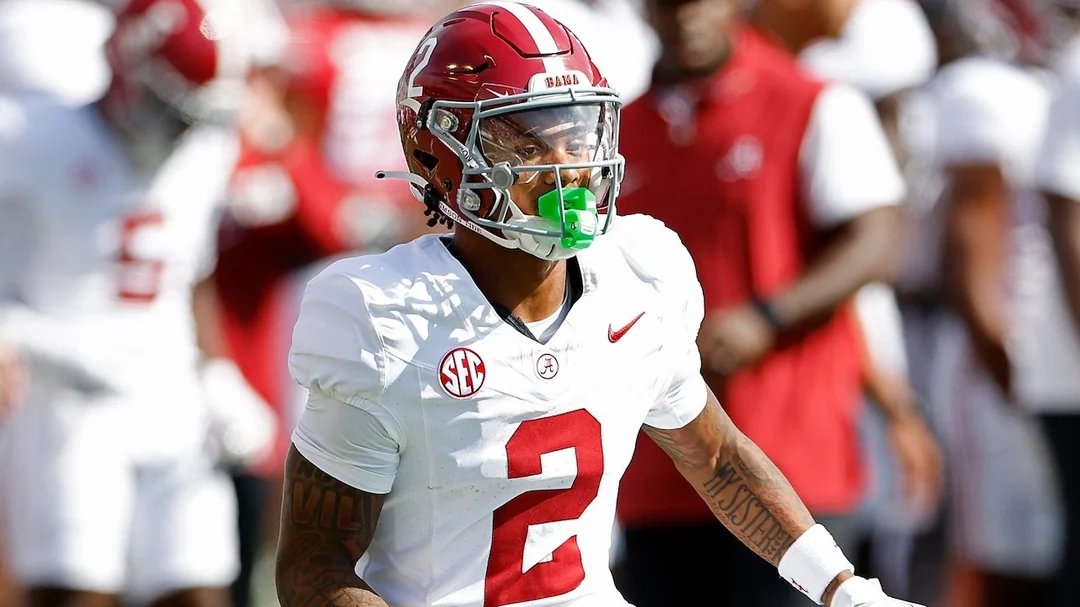 ReportBulldawg's tweet photo. Ryan Williams is now the youngest player to slip on a wet field in the Reliaquest Bowl.

Did y'all know he's only 17 years old? https://t.co/B5zpCNvUvG