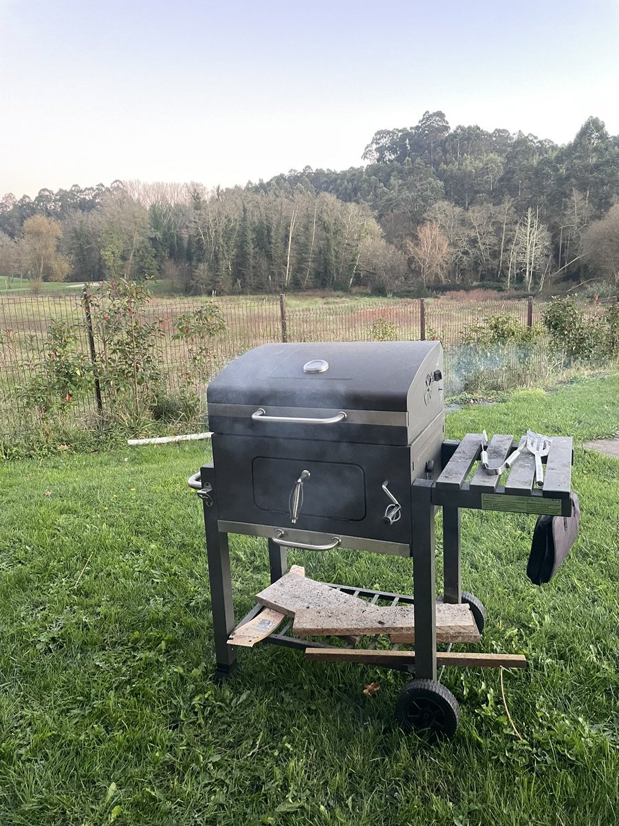 New year eve BBQ for diner anyone? 

No? Just me? Your loss