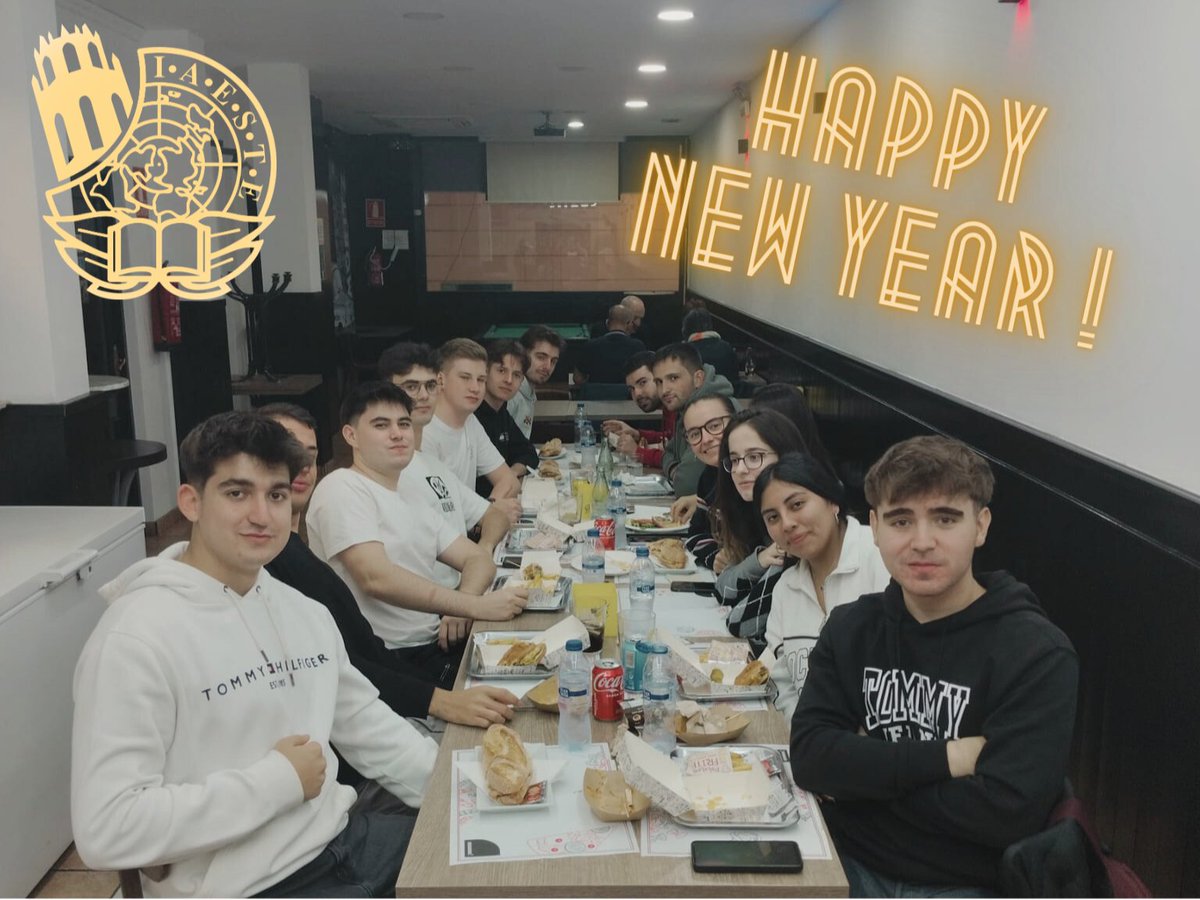 IAESTELCLleida's tweet photo. 🎆✨ Happy New Year from IAESTE LC Lleida! ✨🎆

As we welcome 2025, we look forward to a year filled with new opportunities, cultural exchanges, and unforgettable experiences! 🌍🎓

Thank you to everyone who has been part of our journey in 2024. 🚀

#IAESTE #NewYear2024 #Lleida https://t.co/tXJw9BKfWP