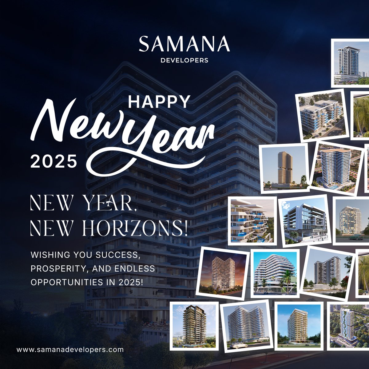 samanadeveloper's tweet image. New year, new goals, endless possibilities! At SAMANA, we’re ready to embrace 2025 with passion, innovation, and a commitment to excellence. Happy New Year!

#samanadevelopers #samana #newyear #newyear2025 #developers #dubai