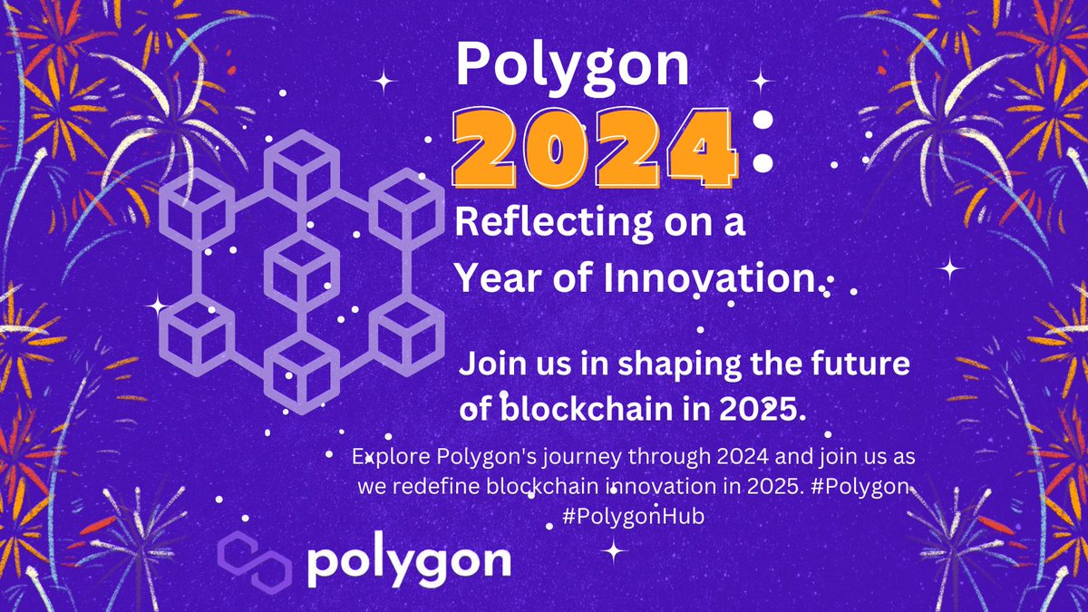 soliphilic's tweet photo. 🚀 Polygon 2024 Retrospective and
Outlook for 2025

🌟 As 2024 wraps up, let’s reflect on @0xPolygon transformative journey this year and what lies ahead for 2025. Here’s why the future of blockchain scalability belongs to #Polygon. 🧵👇 #Polygonhub https://t.co/sKe2hB6hQR