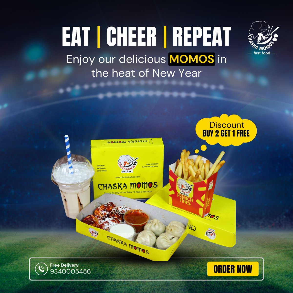 ChaskaMomos_'s tweet photo. Dear Customer!
As 2024 comes to an end, it's a perfect moment to celebrate our achievements and make plans for an exciting year ahead. We want to express our heartfelt gratitude for being with CHASKA MOMOS on this journey, and https://t.co/2zqYydk6wo