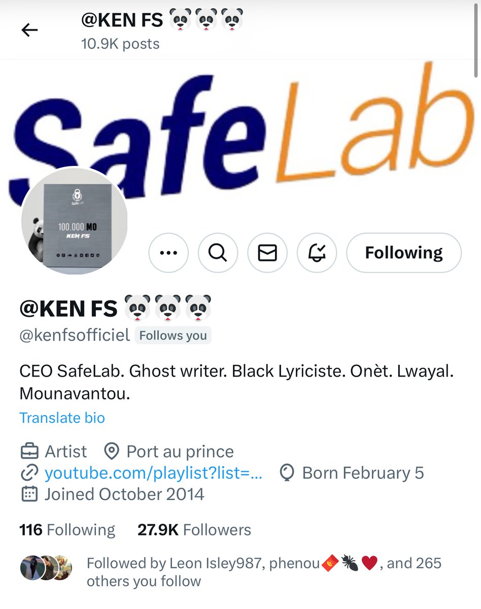 ZiziritS's tweet image. Anmweyyy 🐼🐼🐼🐼🐼🐼🔥🔥🔥🔥🔥🔥🔥

2025, tout panda yo avanse pinga nou kache love nou ❤️❤️❤️😍😍😍