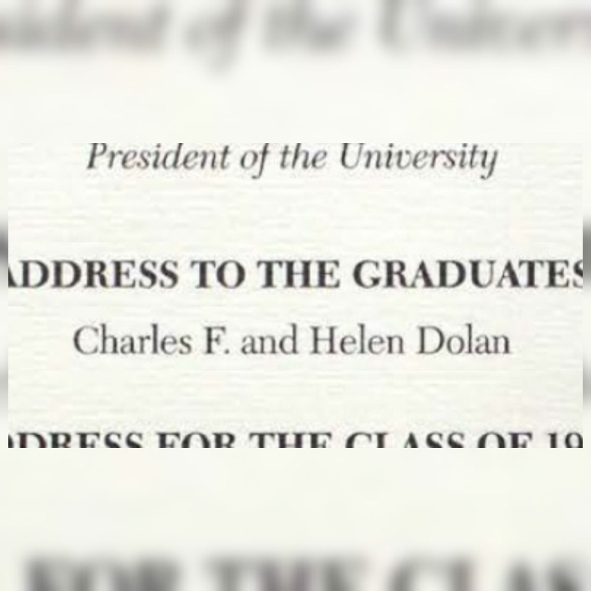 the_lib's tweet photo. We join our @johncarrollu and @JCUalumni community in mourning Charles F. Dolan ('52), innovator and namesake of the Dolan Center for Science and Technology. The Dolans spoke at JCU Commencement in 1996. Read the program from Carroll Collected at 👉 
https://t.co/lhw0zm8WWA https://t.co/d7EDNNQYBa