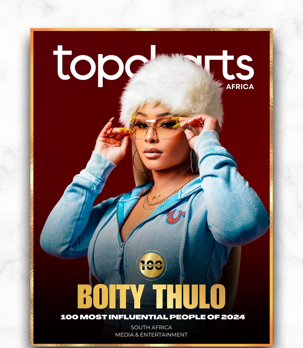 FashionMOEments's tweet photo. 27. BOITY THULO

Boity Thulo, a South African entertainer, entrepreneur, and philanthropist, had a remarkable 2024. She expanded her BT Signature beverage brand, achieving international success, and continued to thrive in the music industry with chart-topping releases. Beyond her business and music accomplishments, Boity championed youth empowerment, education, and mental health awareness through impactful philanthropic initiatives. Her multifaceted success and commitment to uplifting communities solidified her status as one of South Africa’s most influential figures.
