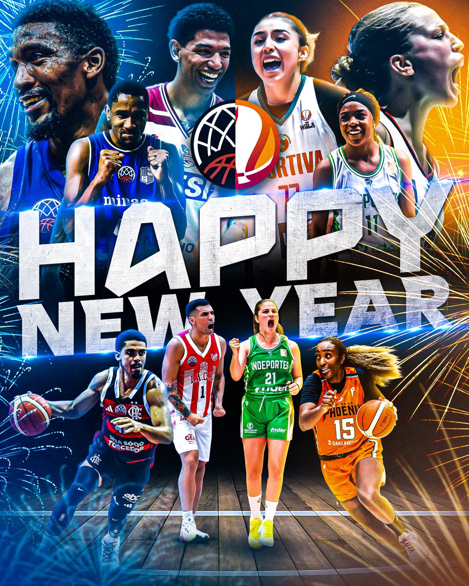 Happy New Year! 🍾🎉

Thank you, 2024, for allowing us to enjoy the best basketball in the Americas. Dear 2025, we’re ready for what’s to come! 🔥

#BCLAmericas x #WBLAmericas 🏀🤝