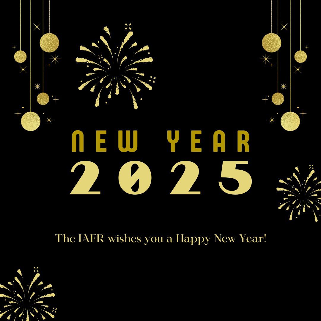 The IAFR wishes everyone a happy new year!