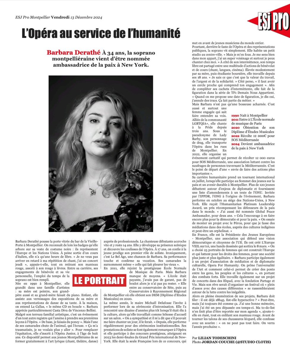 Barbara Derathé Soprano tweet media