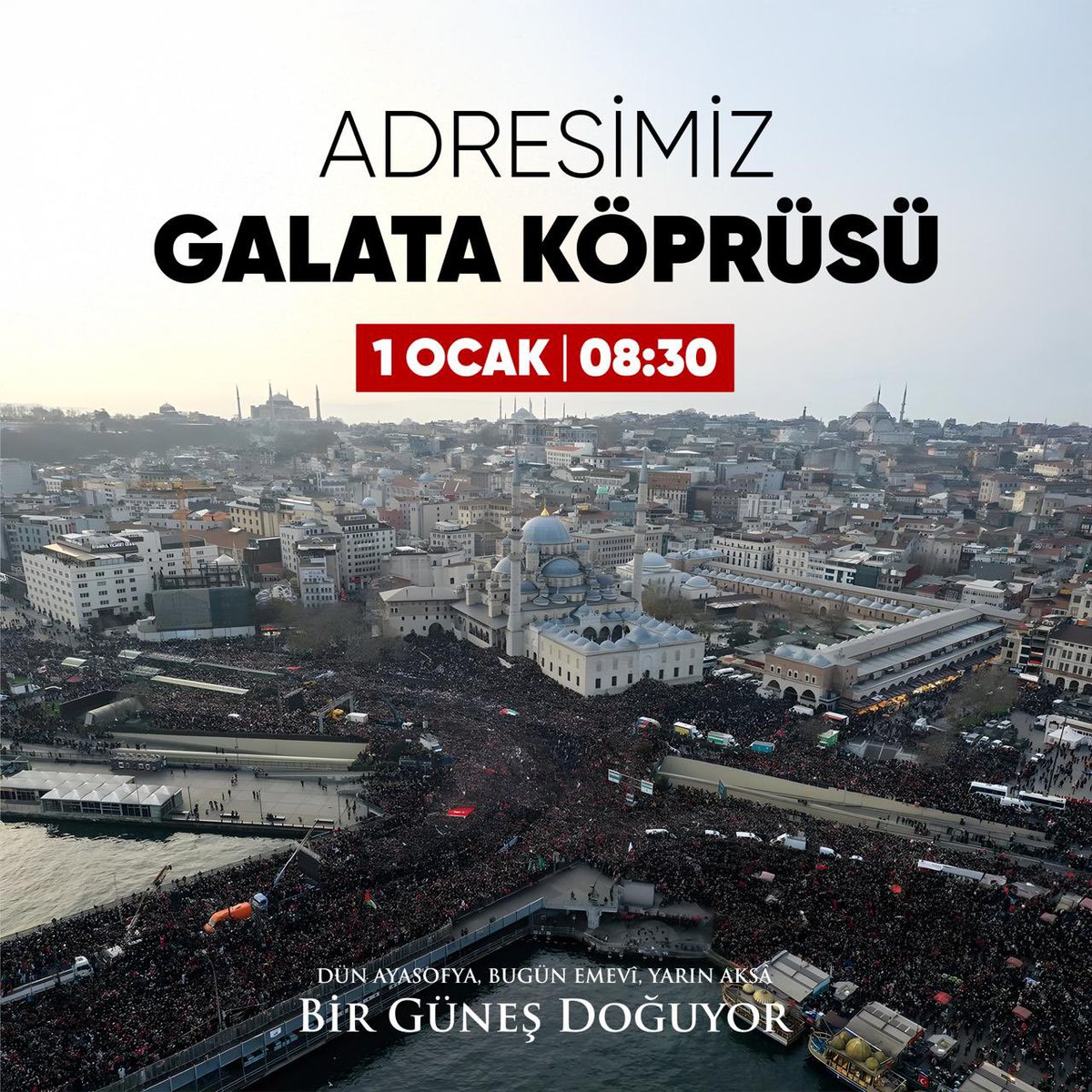 avhamzadag's tweet photo. Filistin’in sessiz çığlığını bir kez daha duyurmak, Gazzeli çocukların ve annelerin haykırışına ses olmak için sen de var mıs��n? 

Adresimiz Galata Köprüsü https://t.co/483B1iw9oT