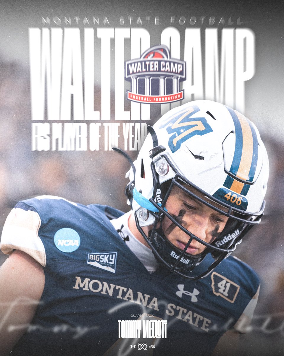 Montana State Football (@msubobcats_fb) on Twitter photo The 2024 Walter Camp FCS Player of the Year βΌοΈ
π <a href="/Tommy_Mellott/">Tommy Mellott</a>
#BobcatBuilt | #CATS The 2024 Walter Camp FCS Player of the Year βΌοΈ
π <a href="/Tommy_Mellott/">Tommy Mellott</a>
#BobcatBuilt | #CATS